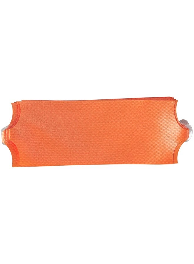 Berwick Offray 1.45'' Wide Ribbon Pull Bow, 5.5'' Diameter with 20 Loops, Orange - Image 2